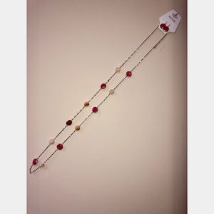 Earrings and necklace set